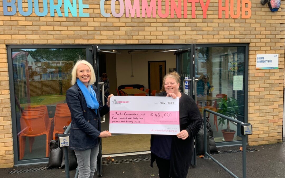 Celebrating our National Lottery Grant of £431,000!